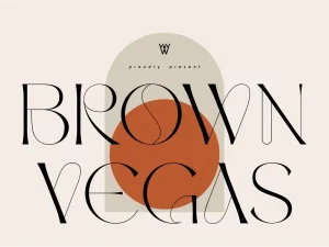 Brown Vegas Font