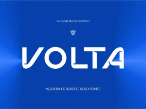 Volta – Condensed Font